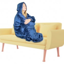 Patura TV cu gluga HOODIE  Patura TV cu gluga HOODIE